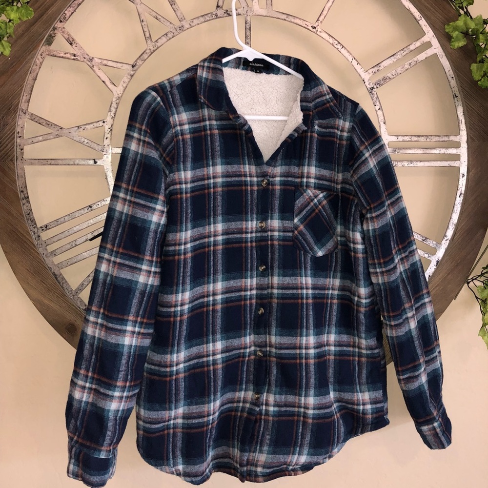 Plaid jacket by ambiance